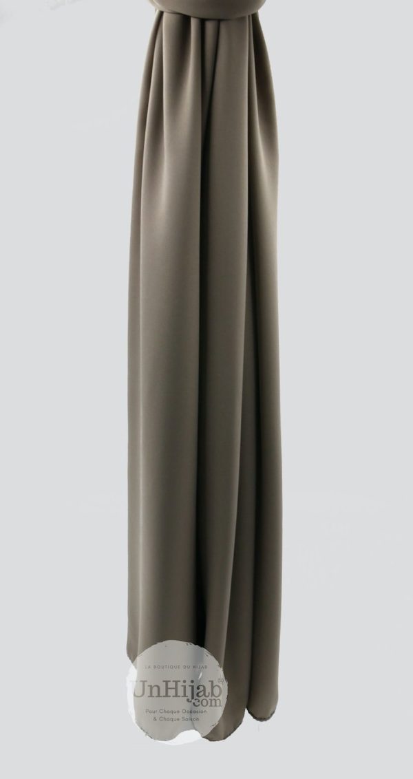 Hijab Medina Silk Color Taupe