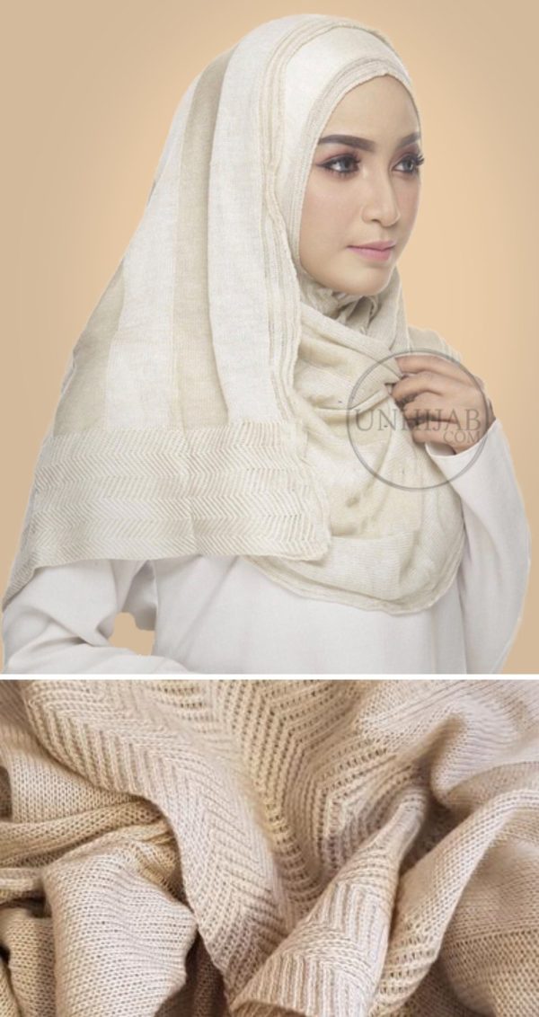 Hijab Collection Dahlia Cream
