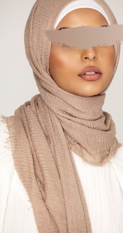hijab froissé