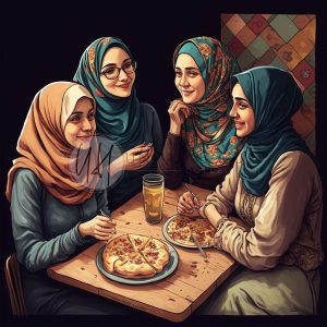 musulmane entre amies
